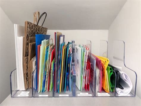 Check out these five great desk are you looking for some unique holiday gift ideas for your friends, family, or perhaps a little something. Organizing Ideas For A Gift Closet | Gift bag storage ...