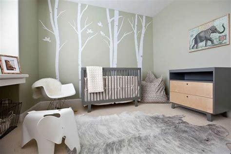 Wandfarbe für Kinderzimmer Grün und Beige Kombinieren 2017 ... Wohnzimmer grau mit mannlicher ausstrahlung.