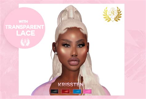 Vanity Hair Krissten Full Lace Wig🎀 Sims 4 Mods Clothes Sims 4