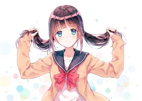 Anime Girl Hd Wallpaper Background Image 2852x2031