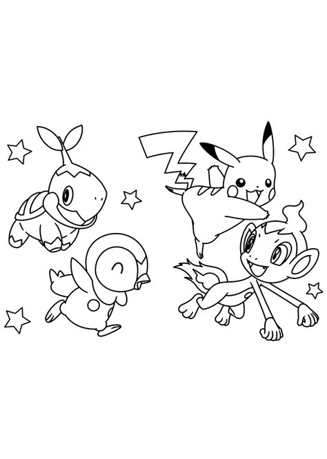 Coloring Pages Pokemon Tepig Coloring