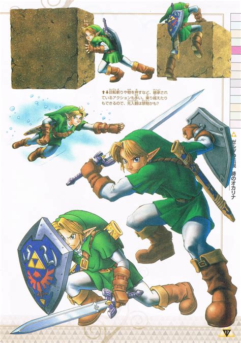Link Toki No Ocarina Link Ocarina Of Time Zelda No