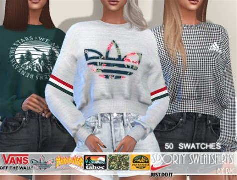 Sweatshirts Downloads The Sims 4 Catalog