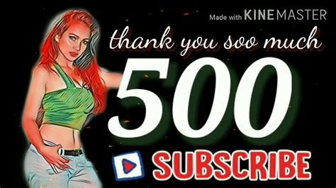 Thank You Soo Much 500 Subs07 06 2020 Youtube