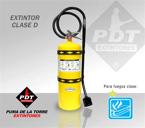 Extintor Clase D Extintores Pdt