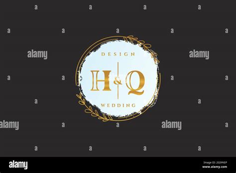 Hq Beauty Monogram And Elegant Logo Design Handwriting Logo Of Initial