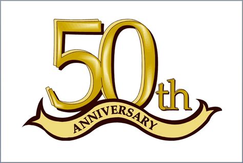 Logo 50th Marriage Anniversary Clipart Best