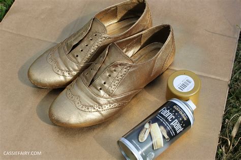 What paint to use on canvas shoes? Tuesday Shoesday - DIY shoe makeover using spray paint