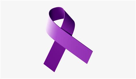 Purple Ribbon Domestic Violence Ribbon Png Free Transparent Png