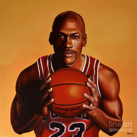 Michael Jordan 2 Painting By Paul Meijering Fine Art America