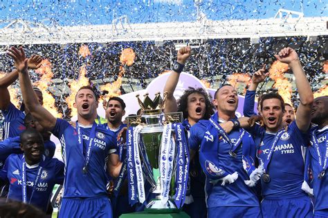 Chelsea celebrate title triumph