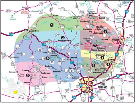 I'd love to share the texas hill country map on pinotglobal.com to help you find what you want. Texas Hill Country Map With Cities & Regions · Hill ...