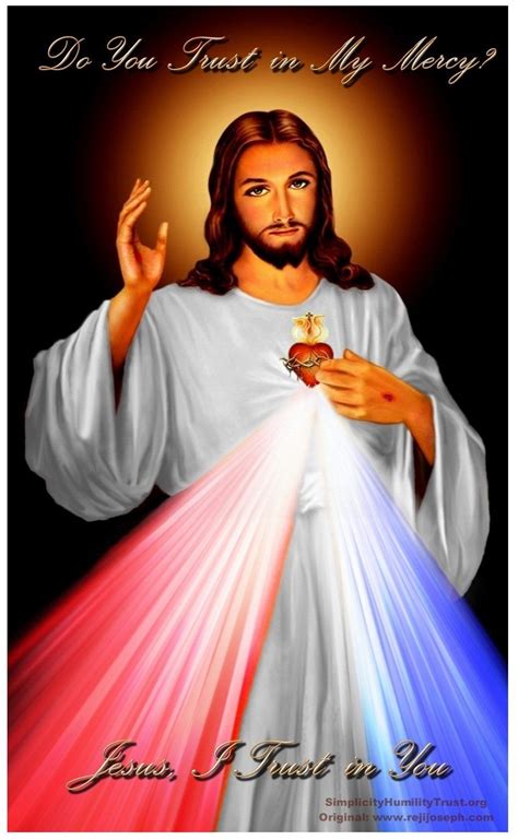 For the sake of his sorrowful passion, have mercy unceasingly recite this chaplet that i have taught you. Do You Trust in My Mercy? I Trust in Your Sacred Heart ...