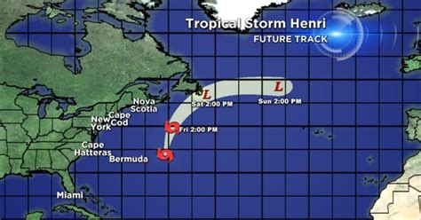 Tropical Storm Henri Has A Need For Speed Cbs Miami