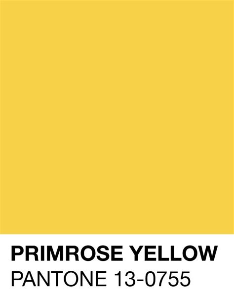 Primrose Yellow Pantone Springsummer Ss 2017 Yellow Pantone