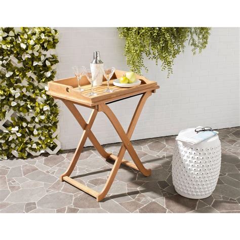 We did not find results for: Safavieh Covina Teak Brown Patio Tray Table-PAT6716A - The ...