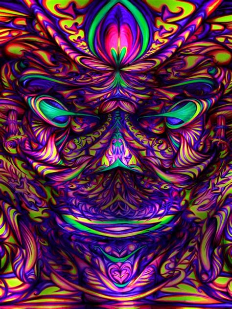 Free Download Psychedelic Trippy Artwork Colors Wallpaper 55776