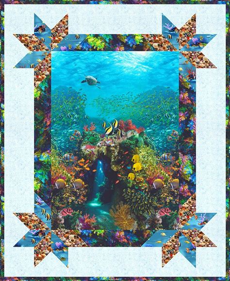 Free Equilter Pattern Beneath The Waves