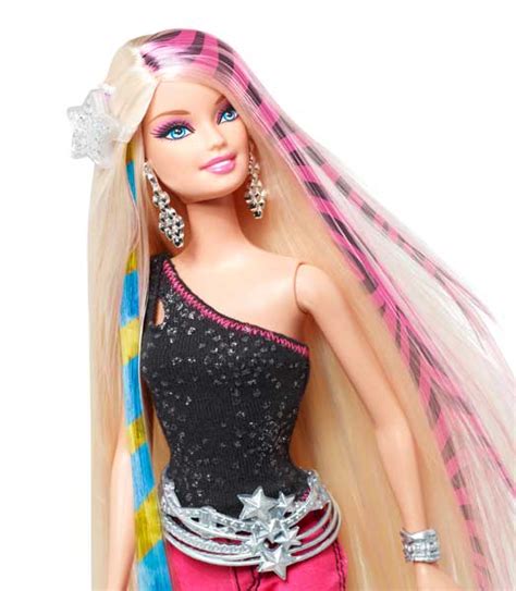 Barbie Designable Hair Extensions Doll Toys And Games