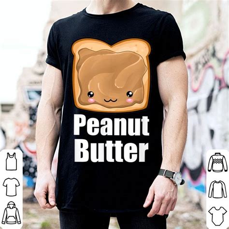 Premium Kawaii Peanut Butter Jelly Pbandj Halloween Matching Bff Shirt Hoodie Sweater