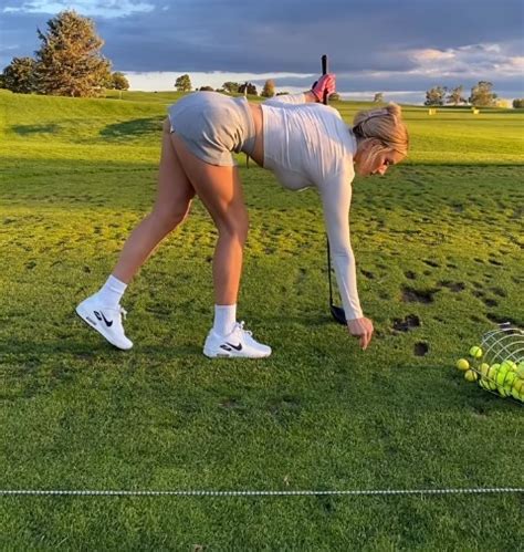 Watch Golf Stunner Paige Spiranac Narrowly Avoid Wardrobe Malfunction