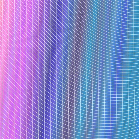 Abstract Grid Background Vector Graphic Design From Curved Angular