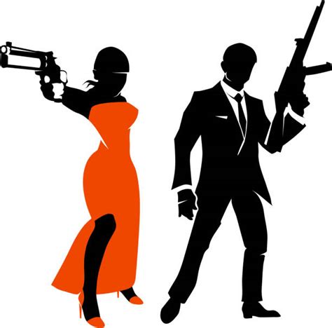Gangster Girl Silhouettes Stock Photos Pictures And Royalty Free Images