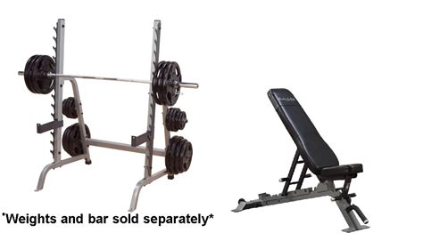 Body Solid Fitness Weight Lifting Equipment Package Includes Gpr370