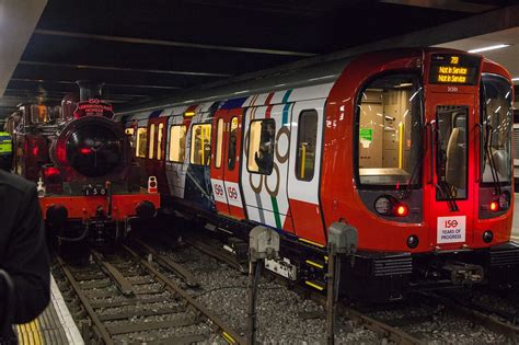 Metropolitan No1 And Tube 150 Wrapped Tube Train London Underground