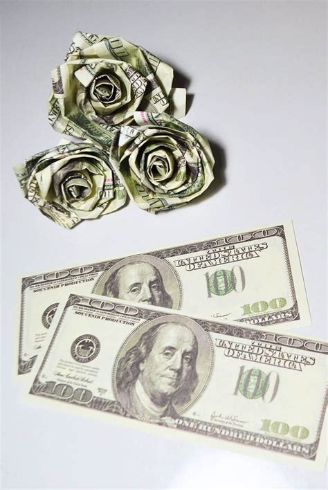 Quick Easy Origami Flower From Dollar Bill Networkingholoser
