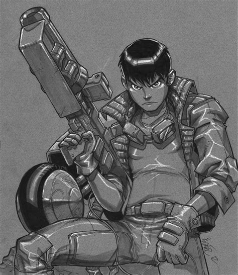 Kaneda By Miacabrera Art Comic Art Akira