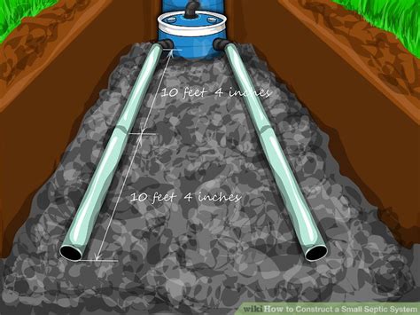 The household bleach is used for odor control, but don't panic: How to Construct a Small Septic System (with Pictures ...