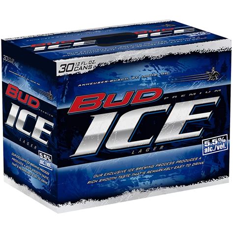 Bud Ice Beer 30 Pk Cans Shop Beer At H E B