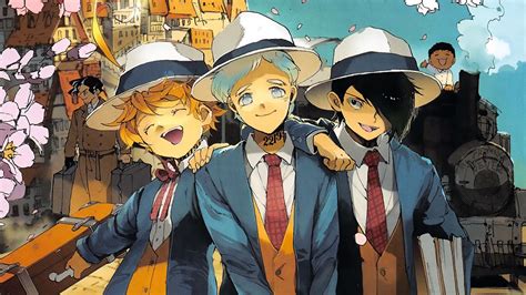 The Promised Neverland Celebrates 2021 The Colorful Illustration By