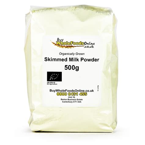 Organic Skimmed Milk Powder 500g Buy Whole Foods Online