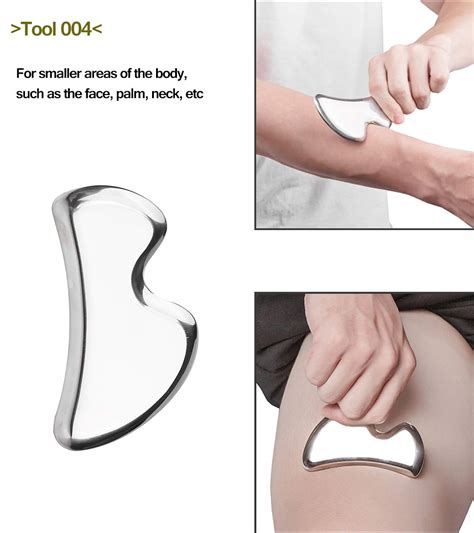 Stainless Steel Gua Sha Scraping Massage Tool Set Iastm Tools Great Soft Tissue Mobilization