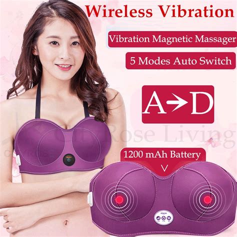 Electric Wireless Breasts Enlarge Massager Chest Massager Lifting And Anti Sagging Enhancing