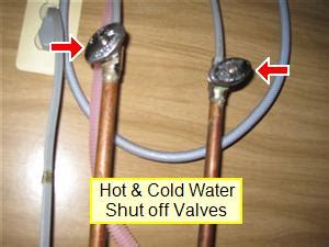 I want to change the washer inside the tap but im unsure how to turn off the hot water. water - Plumbing problems - bath and dishwasher - Home ...