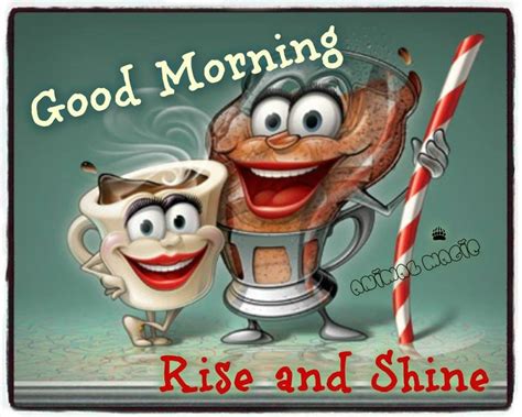 good morning coffee rise and shine good morning cartoon good morning animation good morning