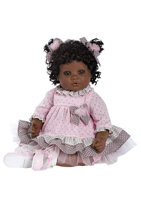 Adora African American Black Baby Doll 20 Inch Curls Of Love