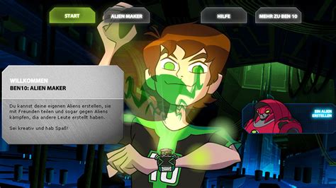 Ben 10 Alien Maker Battles Mobile App Cartoon Network