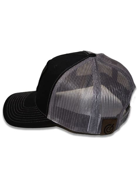 Black Mesh Stacked Gcbw Patch Hat Grid City Beer Works