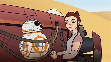 Star Wars Forces Of Destiny Clip Features Rey And Bb 8 411mania