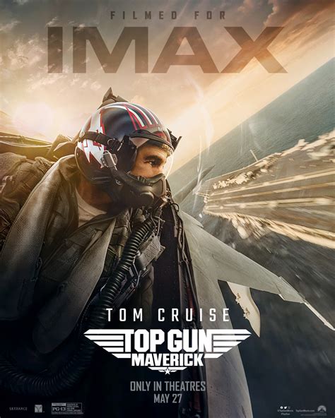 Top Gun Maverick Imax Poster Op Moviepulp