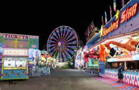 Carnival At Night Editorial Stock Photo Image Of Happy 89721468