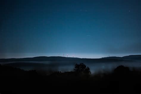 1440x900 Resolution Evening Horizon Sky Fog Hd Wallpaper