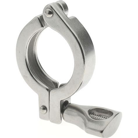 Vne 1 12 Clamp Style Sanitary Stainless Steel Pipe Clamp With Holed