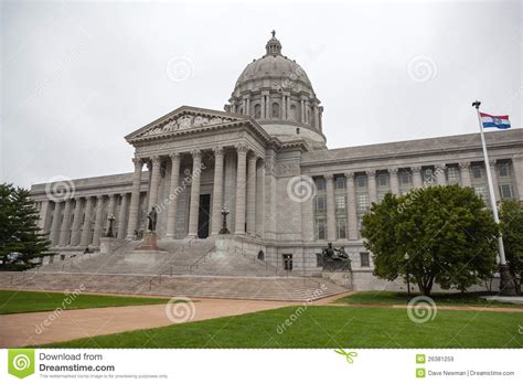 Missouri State House And Capitol Building Stock Image Image Of Seal