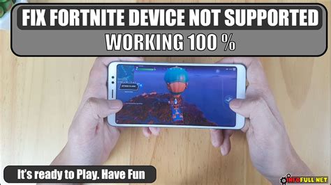 You can read more about this change in the state of development blog here. How to install Fortnite Device Not Supported for all ...