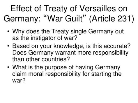Ppt L13 And 14 The War Ends And The Treaty Of Versailles